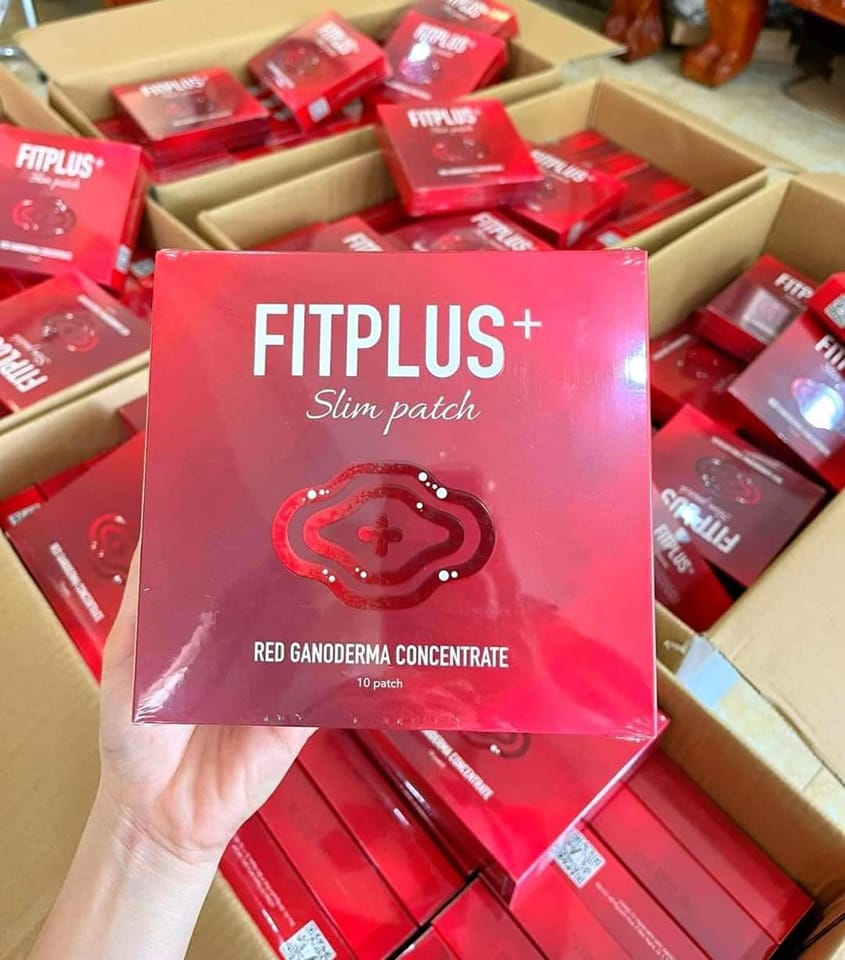 Cao dán tan mỡ Linh Chi Đỏ Fitplus
