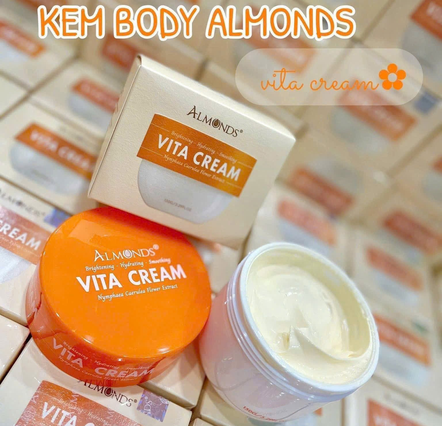 Kem body cam Almonds