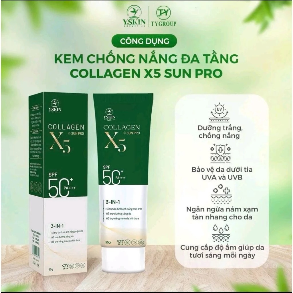Kem chống nắng Y Skin