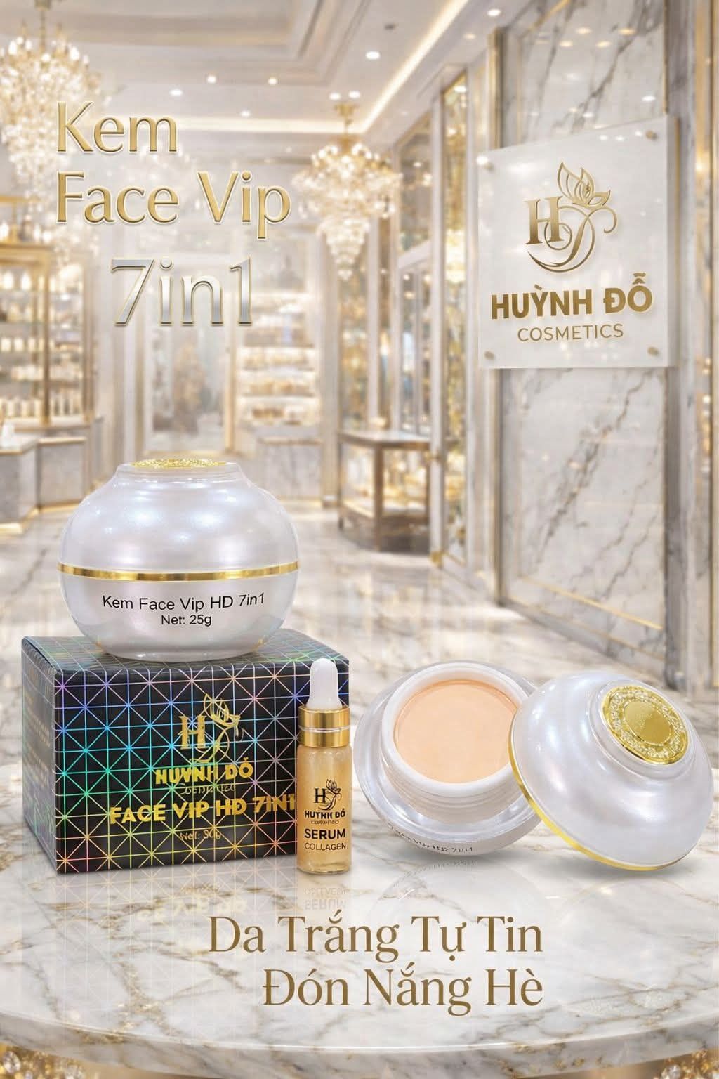 Kem face VIP Huỳnh Đỗ