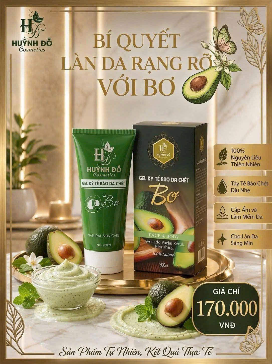 Tẩy tế bào chết Huỳnh Đỗ