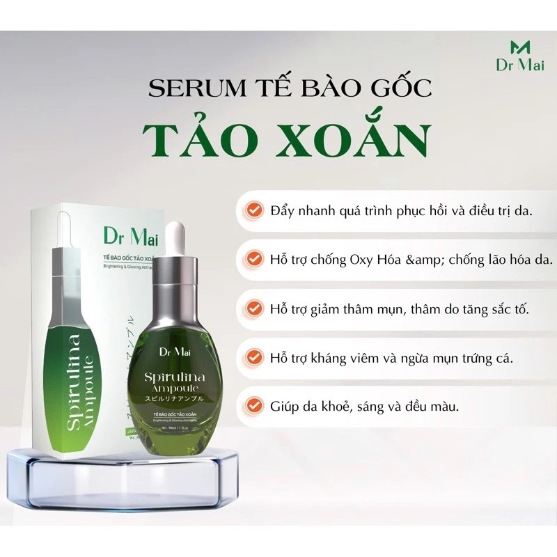Tế bào gốc tảo xoắn Dr Mai