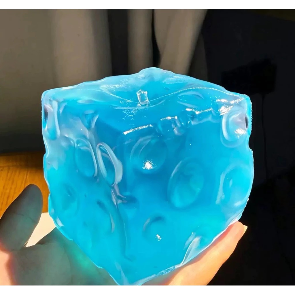 SQUISHY PHÔ MAI MÀU XANH NƯỚC BIỂN