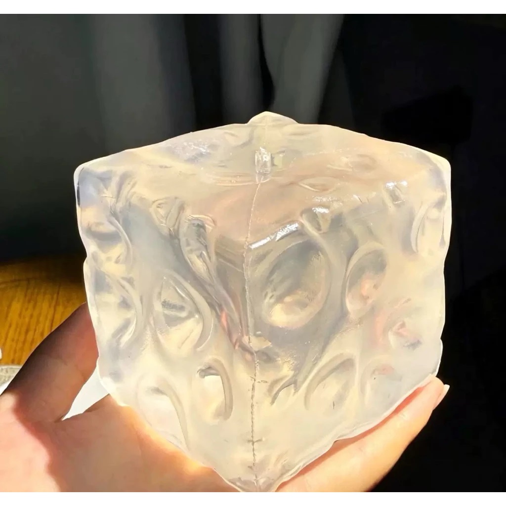 SQUISHY PHÔ MAI MÀU TRONG SUỐT